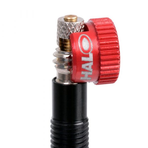 Halo tubeless valve with removal tool