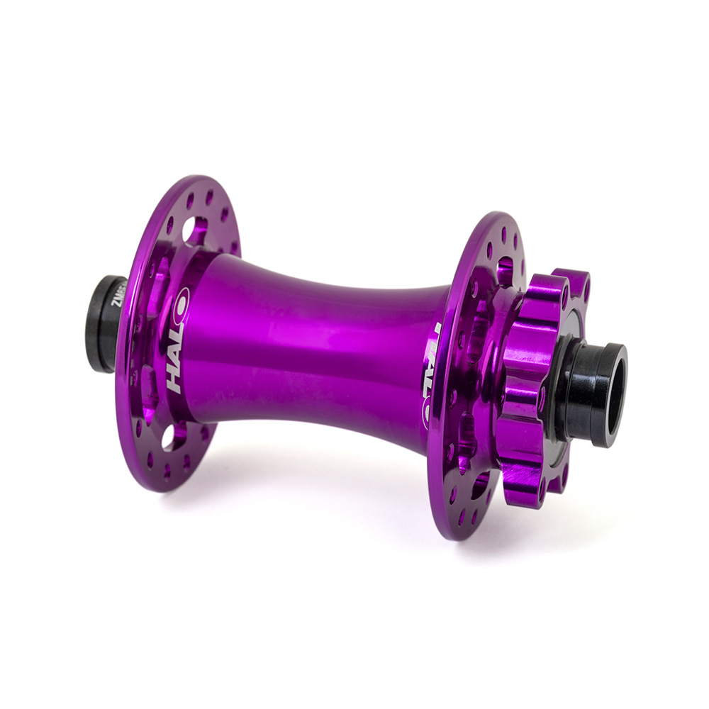 MT2 Front Boost Hub - Purple | Halo Wheels